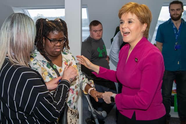 Opening the new campus, the First Minister said it was inspiring to see the ambitious expansion the organisation has undergone.