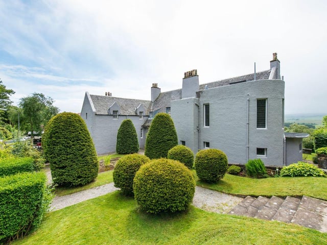 This seven bedroom home in Kilmacolm is a fine example of Charles Rennie Mackintosh's work, and is on the market for a guide price of £3,000,000.