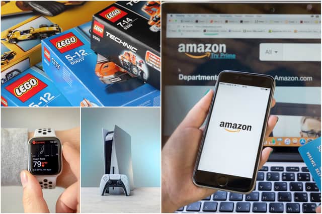 A number of other big name brands and products were mentioned in the announcement from Amazon, including JBL headphones, Fire TVs, LEGO, and Apple
