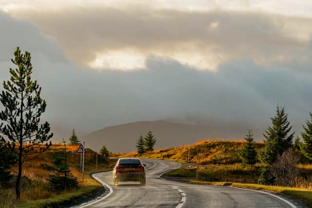 Scotland’s scenery and the Citroen e-C4 didn’t disappoint (Photo: Justin Leighton/Stellantis)