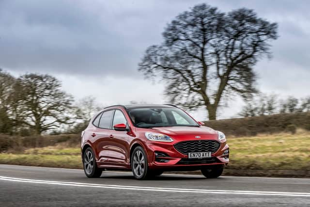 The Kuga ST-Line offer a sportier alternative to the Vignale