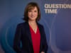 Who is on BBC Question Time tonight, where is it this week and who is host Fiona Bruce?
