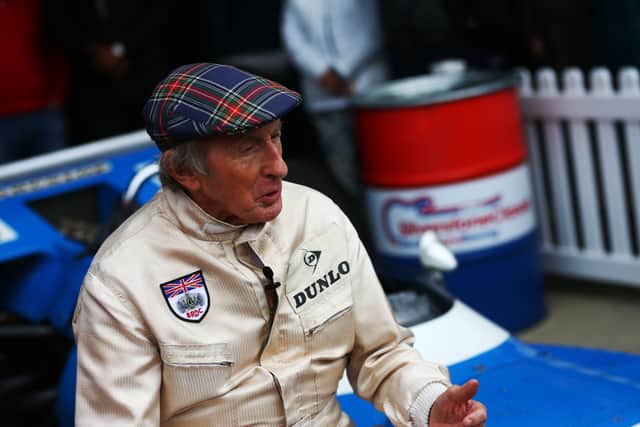 Sir Jackie will be driving the car in which he won his first F1 world title