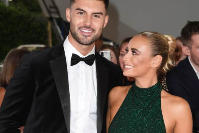 Millie Court and Liam Reardon. (Photo by Gareth Cattermole/Getty Images) 