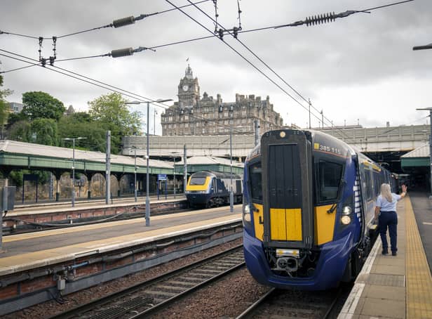 <p>Edinburgh’s Waverley Station:Here’s how rail strikes will affect train services in Edinburgh (PA)</p>