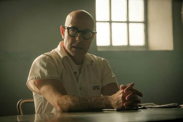Stanley Tucci as Jefferson Grieff in the Inside Man