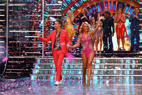 Katie Piper performing on Strictly Come Dancing. Photo: Getty