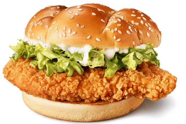 The McCrispy will be available to grab at McDonald’s stores from October 19.