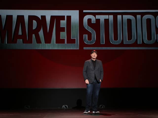 President of Marvel Studios Kevin Feige at Disney’s D23 EXPO 2019 (Photo: Jesse Grant/Getty Images for Disney)