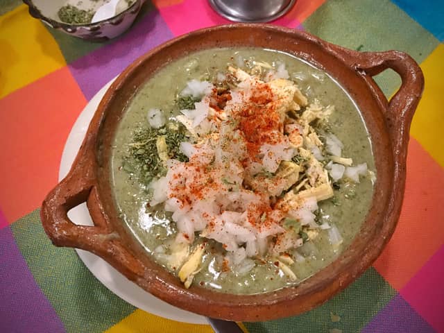 Pozole is one of the dishes served in Mexico during Christmas dinner as an alternative to turkey