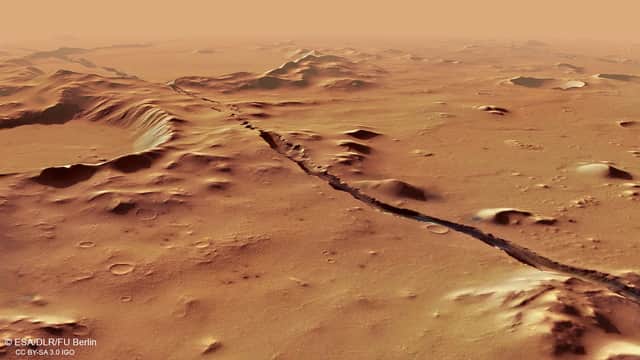 Elysium Planitia is close to the equator of Mars. Unlike other volcanic regions on the planet, which haven’t seen major activity for billions of years, it experienced large eruptions over the past 200 million years.