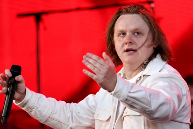 Lewis Capaldi says he regrets buying the Glasgow mansion recommended by Ed Sheeran. (Photo by Jeff J Mitchell/Getty Images)
