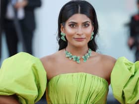  Farhana Bodi attends the red carpet of the movie "Madres Paralelas" during the 78th Venice International Film Festival on September 01, 2021 in Venice, Italy. (Photo by Marc Piasecki/Getty Images)