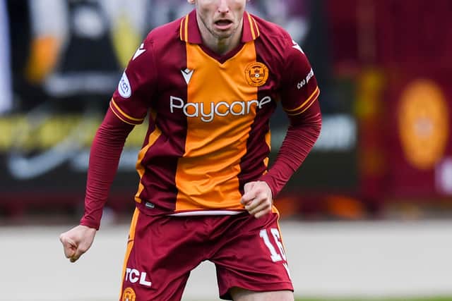 Paul McGinn has been a regular for Motherwell this season. Picture: Craig Foy / SNS 