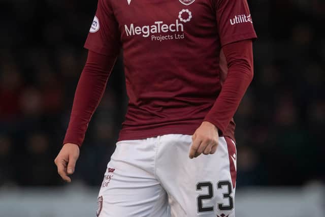 Scott Allan has played often enough, but Arbroath are struggling in the Championship this season. Picture: Craig Foy / SNS 