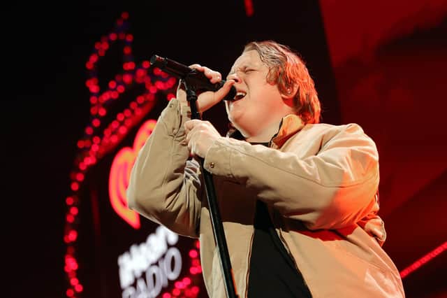 Lewis Capaldi has started a feud with Michael Bublé for keeping his latest single off the top of the charts