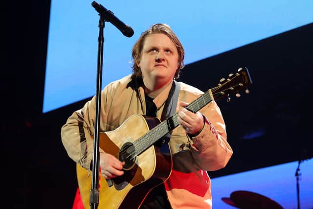 Lewis Capaldi performs onstage during iHeartRadio 102.7 KIIS FM's Jingle Ball 2022 Presented by Capital One at The Kia Forum on December 02, 2022 in Inglewood, California. (Photo by Rich Polk/Getty Images for iHeartRadio)