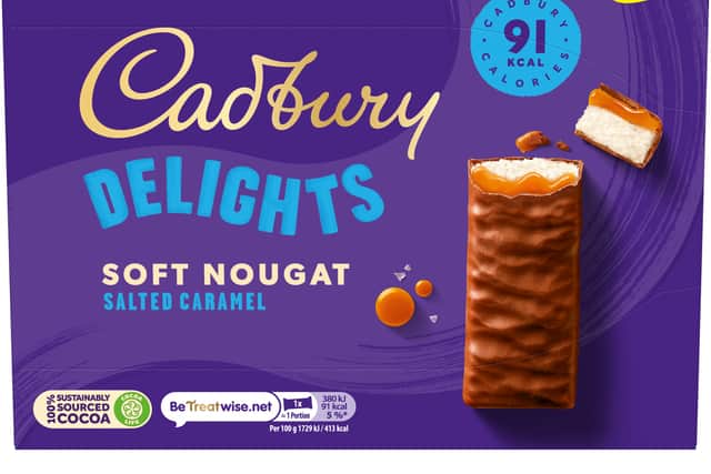 Cadbury has launches its first ever low calorie chocolate range