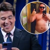 Lewis Capaldi has stunned TV viewers after his semi-nude pictures were leaked on Michael McIntyre’s Big Show. (Credit: BBC)