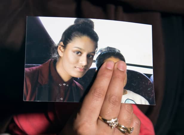 Shamima Begum.  (Photo by Laura Lean - WPA Pool/Getty Images)