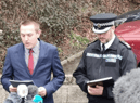 Detective Superintendent Lewis Basford (left) and Chief Superintendent James Collis (Sussex Police)