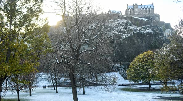 Met Office predicts showers in the north will potentially ‘turn wintry’ over high ground on Friday (March 24), as colder conditions are expected to sweep in from the north this weekend, potentially bringing an overnight frost risk.