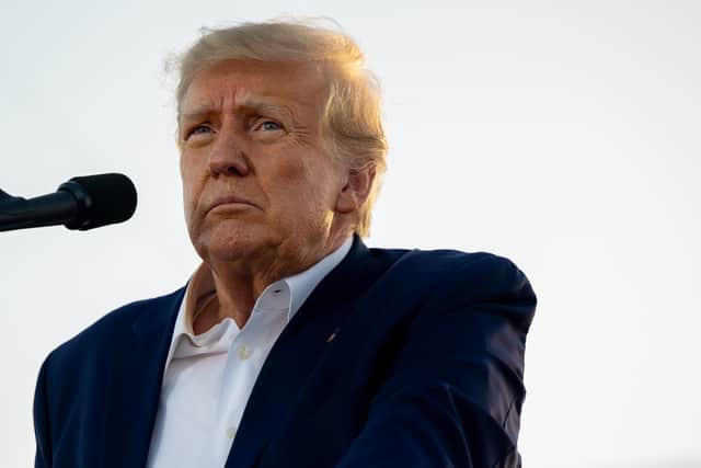 Former U.S. President Donald Trump has been indicted by a Manhattan grand jury (Photo:  Brandon Bell/Getty Images)