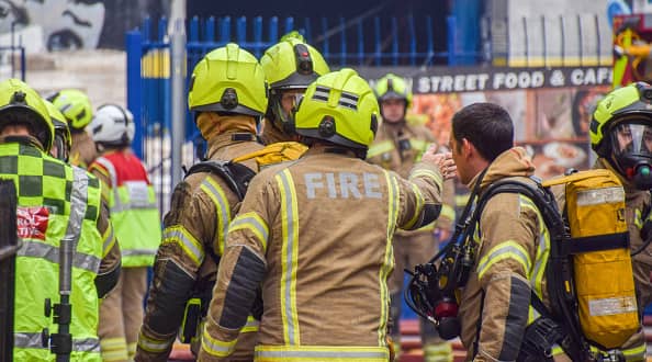 One-quarter of fire and rescue services in England have received reports alleging racist, homophobic, or sexist behaviour among their ranks in the last five years. (Photo by Vuk Valcic/SOPA Images/LightRocket via Getty Images)