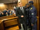 Paralympian athlete Oscar Pistorius was convicted of the murder of his girlfriend Reeva Steenkamp. (Photo by Marco Longari - Pool/Getty Images)
