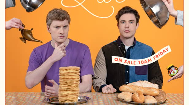 James Acaster and Ed Gamble are taking their podcast on tour (Photo: Off Menu) 