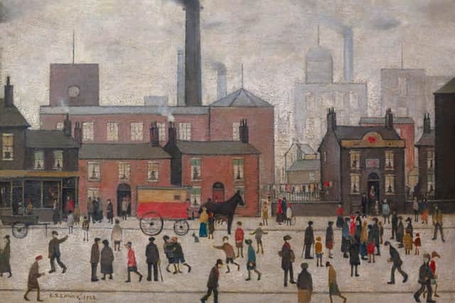 Lowry’s ‘Coming Home from the Mill’ (1928) is reimagined to show a single worker reflecting the change in working patterns and highlighting loneliness following the Covid-19 pandemic. Coming Home from the Mill, features as part of a series of updated artworks created by digital artist Quentin Devine released to launch Samsung’s Solve for Tomorrow Competition for 2023, an initiative aimed to champion young people and their ideas to solve society’s issues using technology.