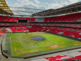 How Wembley Stadium would look with grassroots funding (photo: Greene King)