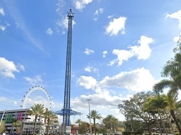  The Free Fall attraction is 430 feet high and the tallest drop ride in the world (Photo: Google Maps)