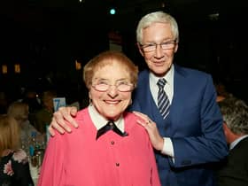 Sally Field pictured with the late Paul OGrady 