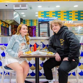 Lewis Capaldi appeared in a new episode of Chicken Shop Date