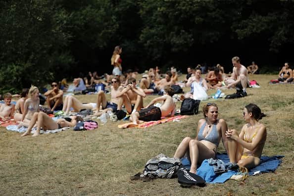  The UK is set to experience warmer weather over the next few days.  (Photo credit should read TOLGA AKMEN/AFP via Getty Images)