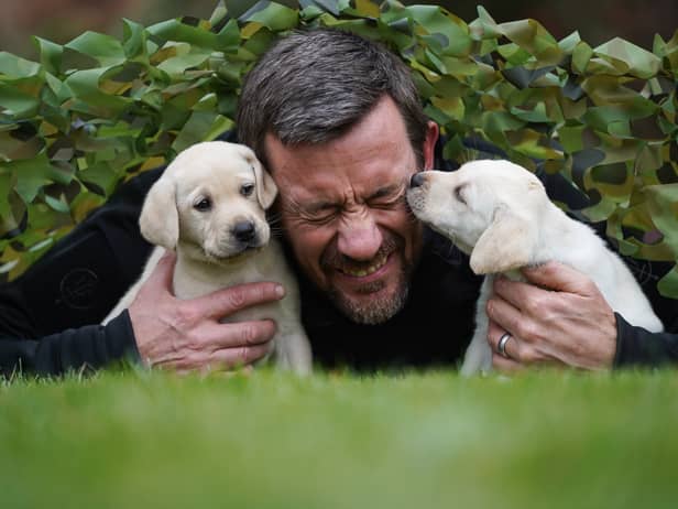 Guide dogs put through their paces by SAS 