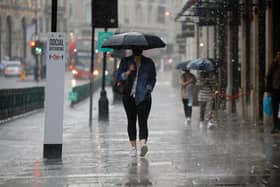 Wales and much of England will be showered by heavy rain and thunderstorms on Wednesday (20 October) (Photo: Getty Images)