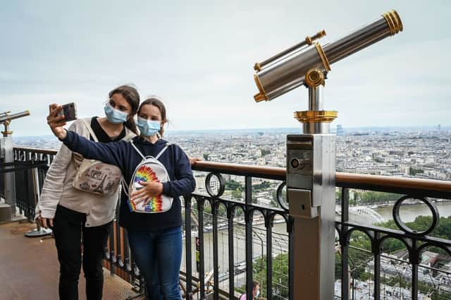 A new category for travel – named the amber plus list – was recently introduced, with France currently the only country on this list (Photo: BERTRAND GUAY/AFP via Getty Images)