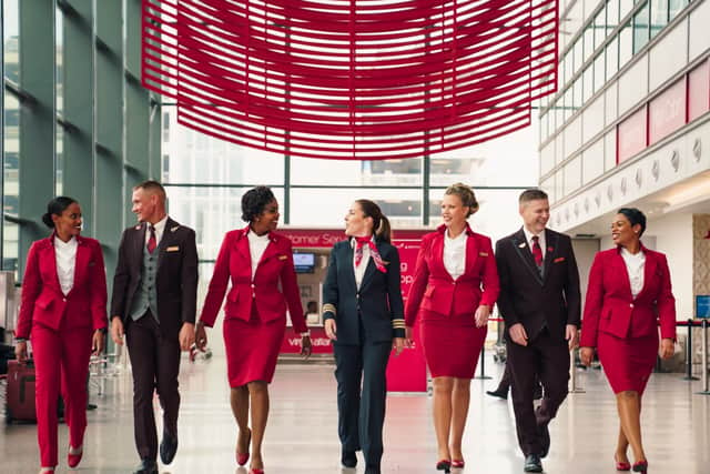 Virgin Atlantic has announced 350 cabin crew jobs are up for grabs
