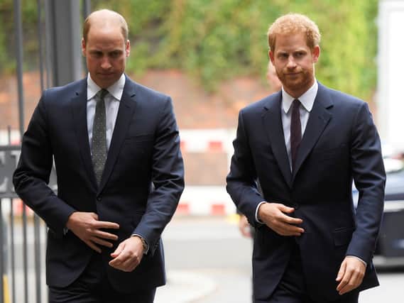 Prince William, Duke of Cambridge and Prince Harry (Photo by Toby Melville - WPA Pool / Getty Images)