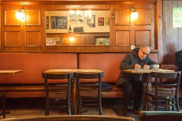 A charity has warned that older drinkers who do not have smartphones to order food and drinks at pubs and restaurants are at risk of being discriminated against (Photo: Shutterstock)