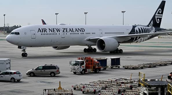 Air New Zealand. (Photo by Daniel SLIM / AFP) (Photo by DANIEL SLIM/AFP via Getty Images)