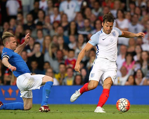 Mark Wright (right) will not compete in this year’s Soccer Aid