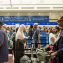 Passengers at Gatwick Airport were left stranded after multiple flights were cancelled. (Photo by: Andy Soloman/UCG/Universal Images Group via Getty Images)