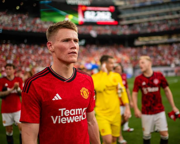 Scotland international Scott McTominay could be set to leave Man Utd this summer (Getty) 