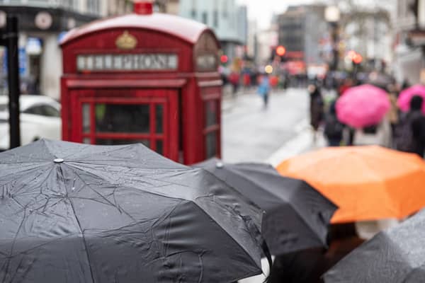 The UK is facing an onslaught of rainy and wet weather - Credit: Adobe