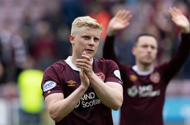 Alex Cochrane is suspended for the opening three Scottish Premiership fixtures but can still play in European and cup ties (Pic: SNS) 