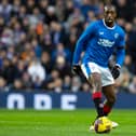 Glen Kamara in action for Rangers in Scottish Cup in February 2023