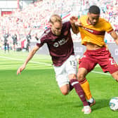 Motherwell’s physical dominance in the first half proved crucial to the final score (Pic: SNS) 